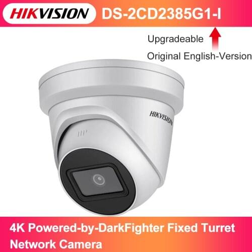 In Stock Original Hikvision 4K Powered-by-DarkFighter Fixed Turret Network Camera DS-2CD2385G1-I