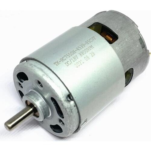 Instead of RS-755VC-4540 4539 DC Motor 18V 8800RPM CCW For drill Lawn mowers DVD Shredder 755 9V - 36V 12V 24V Motor