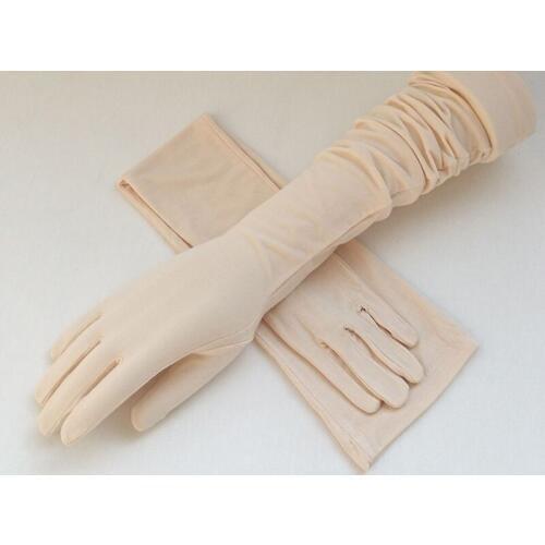 UV Hand Protection Sunscreen Women Long Gloves Modal Summer Spring Full Finger Driving Touch Screen Lady Long Gloves Arm Gloves