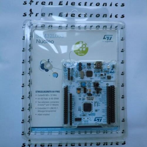 1 pcs x NUCLEO L053R8 Development Boards & Kits - ARM 16/32-BITS MICROS NUCLEO-L053R8