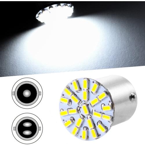 1157 BAY15D 1156 BA15S 3014 22SMD Turn Signal P21 5W AUTO LED Trunk Parking Brake Led Backup Wedge Tail Bulb License Plate Light