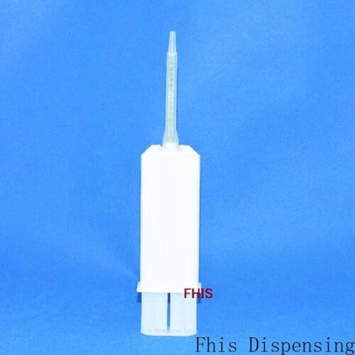 AB Epoxy Gun Cartridge 50ml Syringe 1:1 with Putter Static Mixer MA6-16