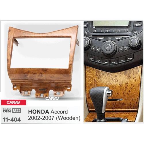 CARAV 11-404 car 2DIN fascia facia panel plate frame for HONDA Accord 2002-2007 Stereo Fascia Dash CD Trim Installation Kit