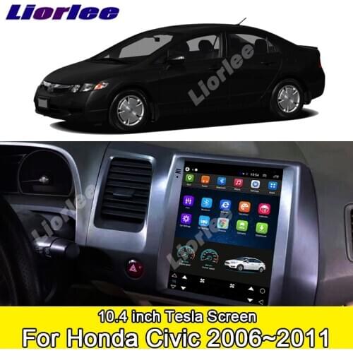 Car Android Multimedia Stereo Player For Honda Civic 2006 2007 2008-2011 GPS Navigaton NAVI CarPlay Head Unit Auto Tesla Screen