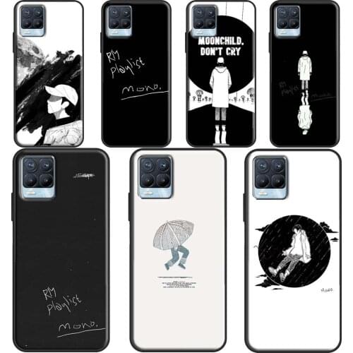 KPOP RM Mono For OnePlus 9 Pro 8 Pro 8T 9R Case For Realme GT Neo 6 7 i 8 Q3 Pro C21 C15 C11 C3 Coque