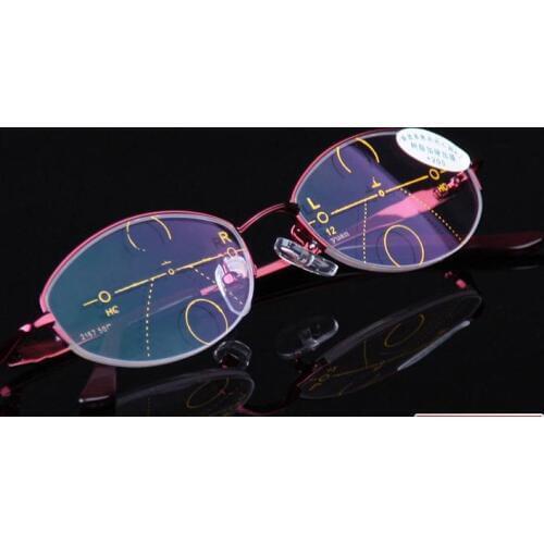 = Clara Vida For Intelligence Progressive Multifocal Commercial Reading Glasses Bifocal Womens Ultra Light +1 +1.5 +2 To +4