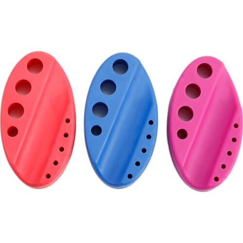 Colorful Oval Silicone Pigment Cup Cap Rack Permanent Tattoo Ink Cup Tattoo Machine Holder Stand Tattoo Accessories