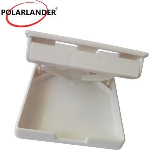 Drink Cup Holder Adjustable Mount 4x4 Retainer Arms Beverage Plastic For Marine Boat Caravan Yacht Car Folding White RV Cup