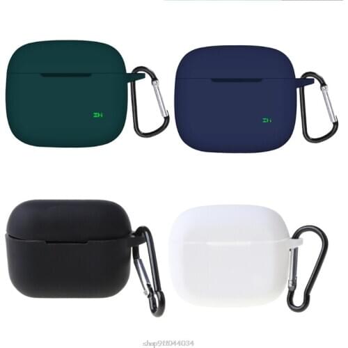Non-slip Protect Case for ZMI PurPods Pro Case Solid color Silicone Wireless Bluetooth Earphones Cover for PurPods Pro D28 20