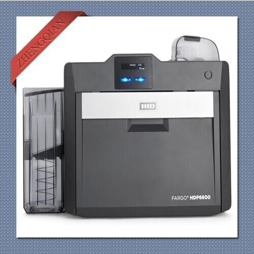 Fargo HDP6600 ID Card Printer dual-Side use Fargo078220 ribbon and Fargo078220 film