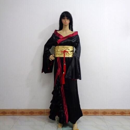 Final Fantasy XIV FF14 Tsukuyomi Yotsuyu Cos Christmas Party Halloween Uniform Outfit Cosplay Costume Customize Any Size