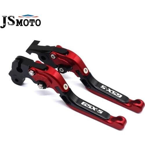 GSX-S 750 Motorcycle Brake Handle CNC Adjustable Extendable Brake Clutch Lever Handbar For Suzuki GSXS750 GSX S 750 2011-2019