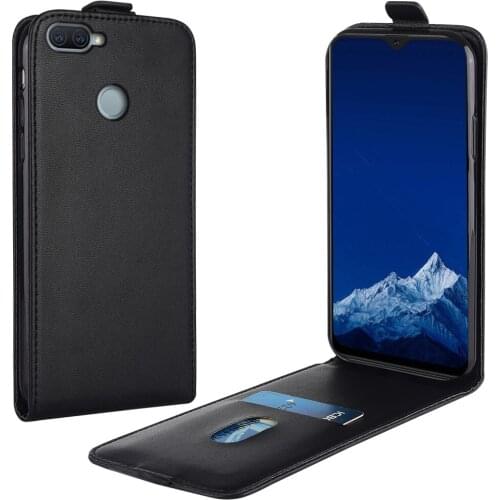 Flip Up and Down Leather Case for OPPO A12 CPH2083 CPH2071 CPH2073 Vertical Cover for OPPO A12 A 12 Case Phone Bag