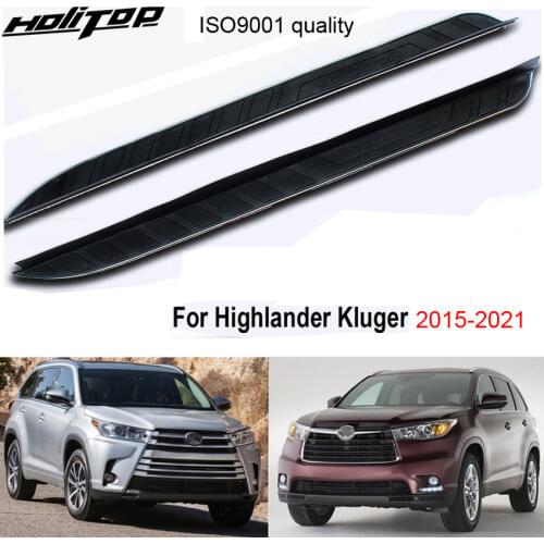 Hot side bar nerf bar side step for Toyota Highlander Kluger 2017 2018 2019,Three choices,upgrade your car,reliable old seller
