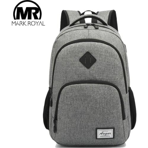 MARKROYAL Multifunction Student Laptop Backpacks USB Charging Oxford Knapsack Waterproof Ladies Bagpack Unisex Computer Mochila