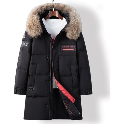 2019 Winter Mens Jacket Hooded Detachable Camouflage White Duck Down Jacket Men Thick Warm Windbreaker Waterproof Down Coat Men