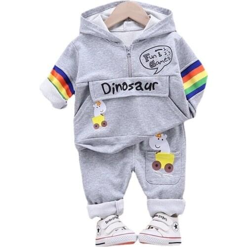 New Spring Children Clothes Baby Boys Girls Hoodies Pants 2Pcs/sets Autumn Kids Toddler Fashion Costume Infant Casual Sportswear