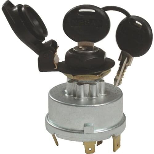 Start Ignition Switch With 2 Keys 3 Step M20X1,5 24 Amper 5-7 Wiring Points For Car Tractor Universal Vehicles Made In Turkey