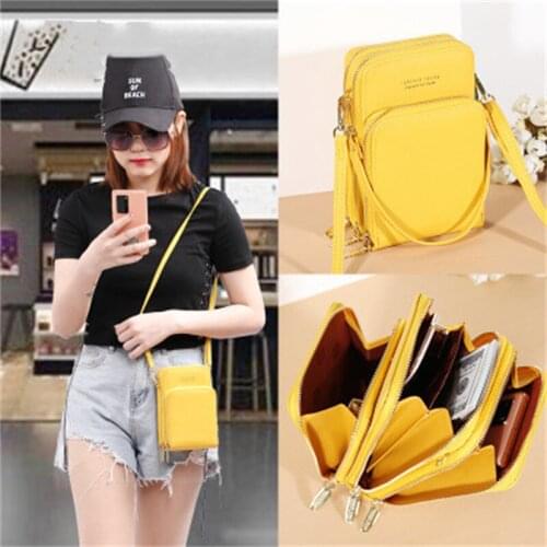 Women Wallet Mini Crossbody Cell Phone Shoulder Bag Cellphone Bag Fashion Daily Use Card Holder Mini Summer Shoulder Wallet Bag