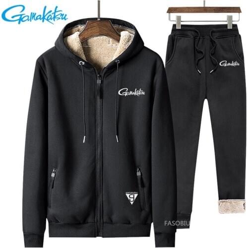 Gamakatsu Winter Clothing Fishing Suit for Fishing Clothes Men Breathable Outdoor Set Fishing Pants Sports Wear Fishing Jacket
