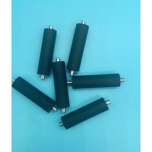 10PCS Konica 512 head pinch roller paper pressure wheel for Allwin Human Xuli Flora KM512 rubber pinch rollers wheel 42.5mm long