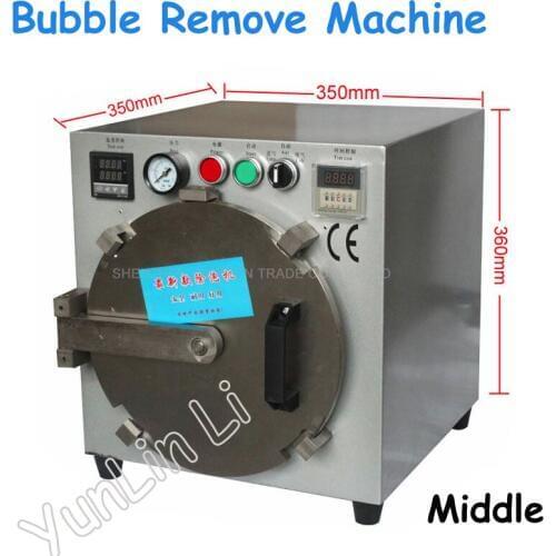 Middle Size Bubble Remove Machine Third Generation Autoclave OCA LCD Bubble Remover for Glass Refurbish without Screws Locked