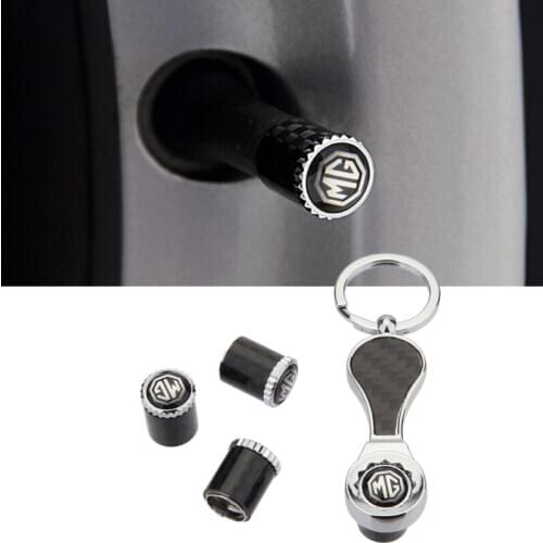 Car Accessories Auto Wheel Rims Tire Valve Stem Caps for MG logo for MORRIS GARAGE MG Logo For MG 3 5 6 7 TF ZR Morris 3 SUV MG3