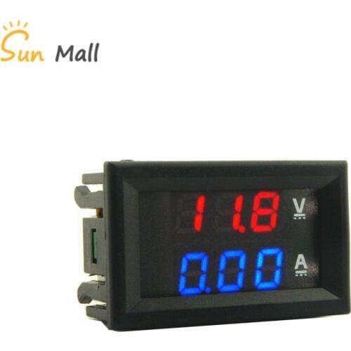 DC 100V 10A 0.28inch LED Digital Voltmeter Ammeter/Digital Voltmeter DC 4.5V to 30V Digital Voltmeter Voltage Panel Meter