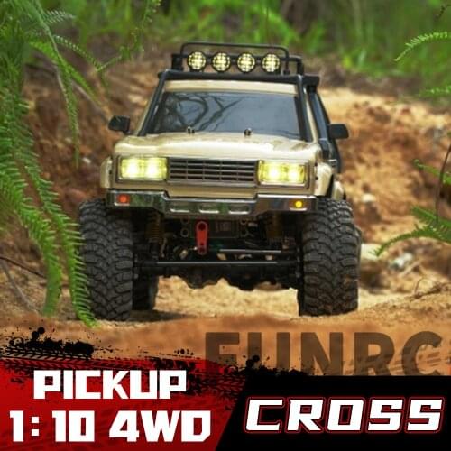 Cross RC 1/10 SP4 FR4 Pickup Truck Off-road Buggy Climbing Car Electric 4WD KIT Remote Control Model Adult Children Kids Gift