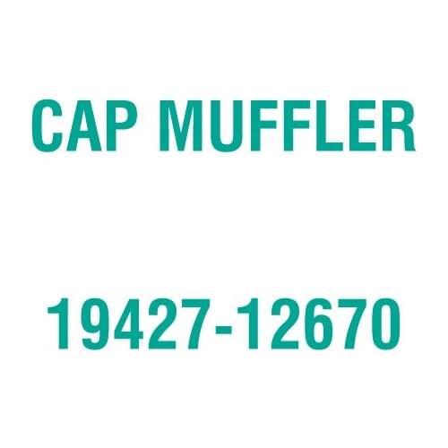 For Kubota 19427-12670 CAP MUFFLER