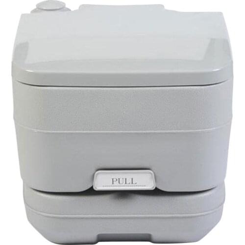 Commode Travel Potty Portable Toilet Compact Toilet With Built-In Pour Spout And Washing Sprayer For Outdoor Camping RV Boat