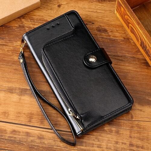 Flip Case zipper Cover For CUBOT X18 PLUS R9 R11 J3 Pro Nova Power P20 P30 P40 X19 Hafury Mix Luxury Leather Kickstand Case
