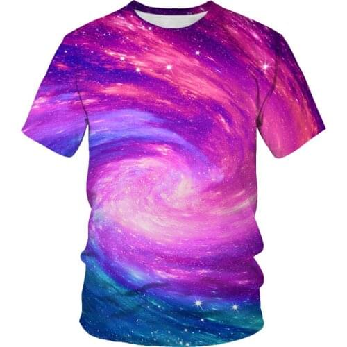 2021 summer new 3d T-shirt digital printing mens and womens trendy fashion cool streetwear T-shirts