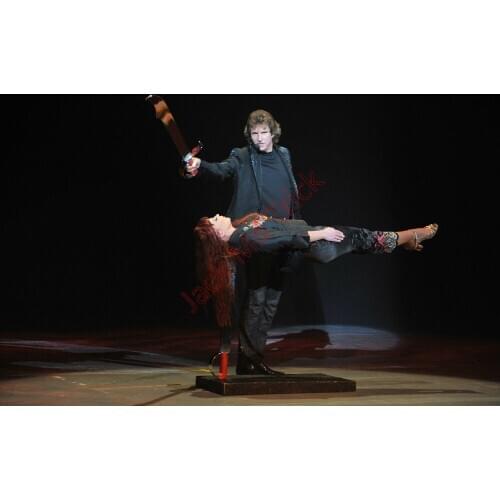 China Sword Suspension Illusion - Illusion Magic, Magic Trick