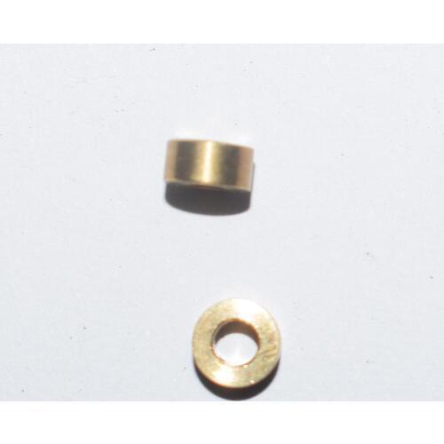 30pcs 2.5mm hole Brass bushings/metal bearings/diy toy parts/technology model/rc car robot/baby toys for children