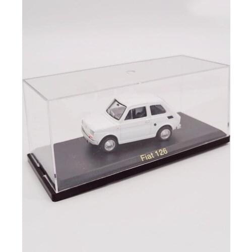 Diecast 1:43 Scale Alloy Fiat 126P Static Car Model Collection Vehicle Display Decoratio Toy