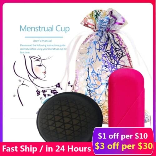 3pcs Menstrual Reusable Disc Flat-fit Design Menstrual Cup Extra-Thin Sterilizing Silicone Menstrual Disk Tampon/Pad Alternative