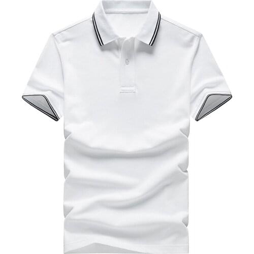 Customized high-grade Polo shirt enterprise clothes embroidered cultural T-shirt customized logo printed pattern men shirts 2020