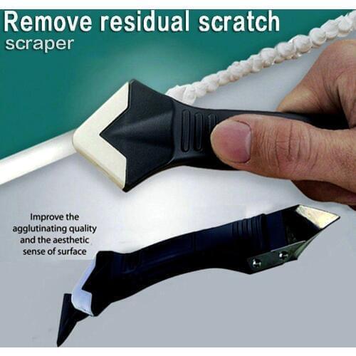 3 in 1 Window Door Silicone Glass Sealant Remover Tool Kit Plastic Scraper Caulking Mould Removal Useful Tool For Home