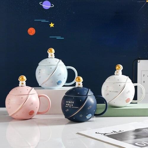 Newest Style Ceramic Cups Changing Color Mug Milk Coffee Mugs Friends Gifts Student Breakfast Cup Star Solar System Mugs