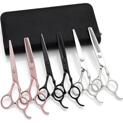 6 Inch Barber Cutter Barbershop Shears Sharpenor Professional Hair Scissors Salon