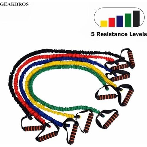 Resistance Bands Fitness Equipment Pull Rope Latex Crossfit Pilates Sport Gym Workout Rubber String Muscle Chest Body Training