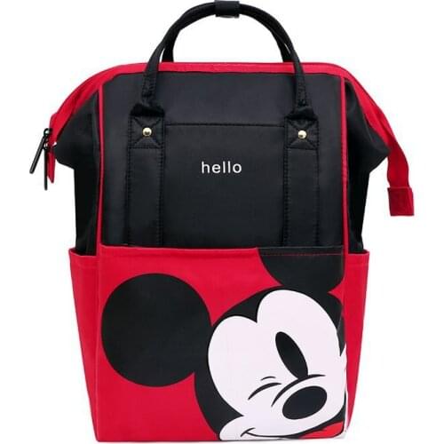 Disney Cartoon Backpack For Teens Baby Bag Laptop For Boys Girls School Bag Travel Casual Stroller Mochila Escolar