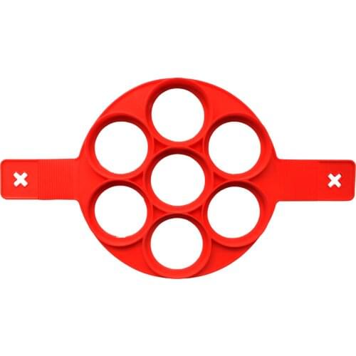 7-hole Silicone Omelette Pancake Mould Pancake Belt Baking Tools