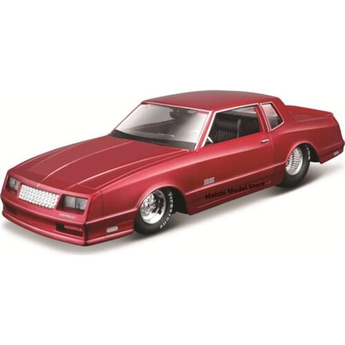 Maisto 1:24 1986 Chevrolet Monte Carlo SS Highly-detailed die-cast precision model car Model collection gift