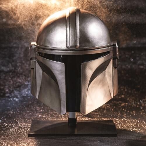 Xcoser The Mandalorian Hard Resin Helmet Full Head Mask 1:1 Scale Replica Cosplay Costume Props Unisex New