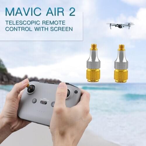 2PCS Remote Control Thumb Rocker Stick Cover Protector For DJI Mavic AIR 2 Drone aircraft camera AIR2 Helicopter rocking bar Rod