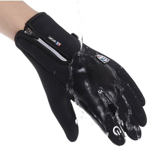 Winter Goves Mens Gloves Ladies Winter Accessories Running Touch Screen Full-finger Gloves Thermo outdoor fashion Accessories