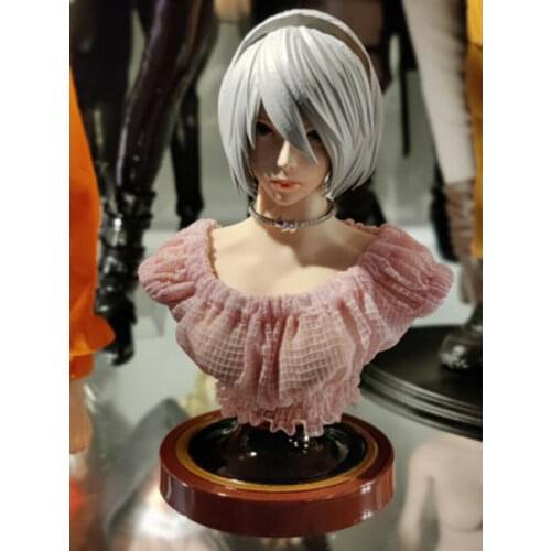 1/6th Girl Pink Off-shoulder Short-sleeve Folds Tops Model for 12"