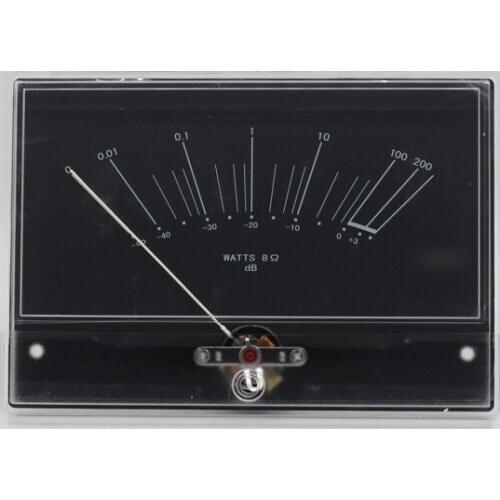 1PCS/2PCS VU Panel Meter Header Matched To M-5000R Power Amplifier